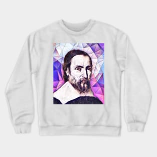 Nicolas Claude Fabri de Peiresc Pink Portrait | Nicolas Claude Fabri de Peiresc Artwork 8 Crewneck Sweatshirt